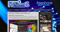 Desktop Screenshot of hollcommltd.co.uk